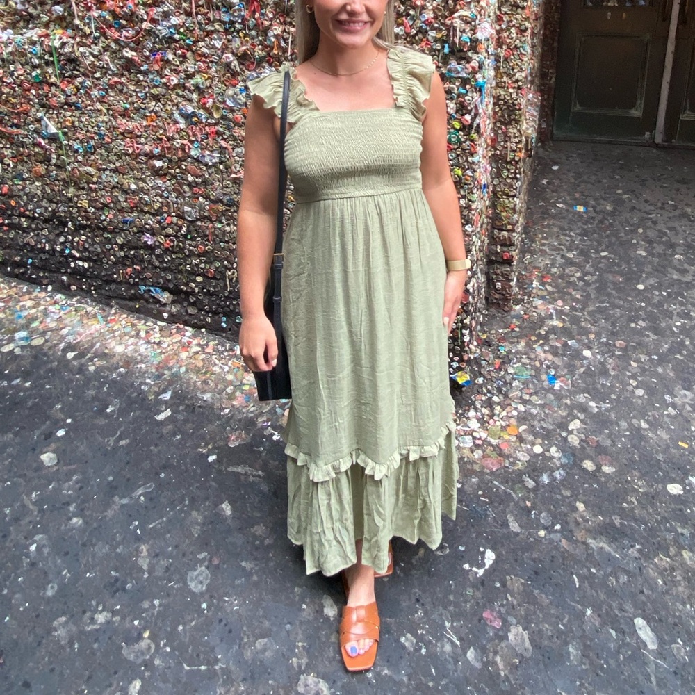 COPY - Green maxi dress